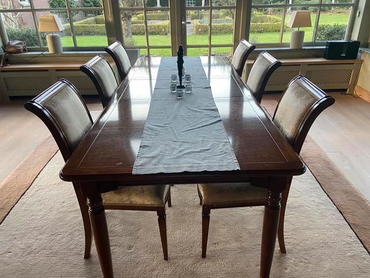 Eetkamerstoelen hotel kwaliteit, Huis en Inrichting, Stoelen, Zo goed als nieuw, Vijf, Zes of meer stoelen, Hout, Overige kleuren