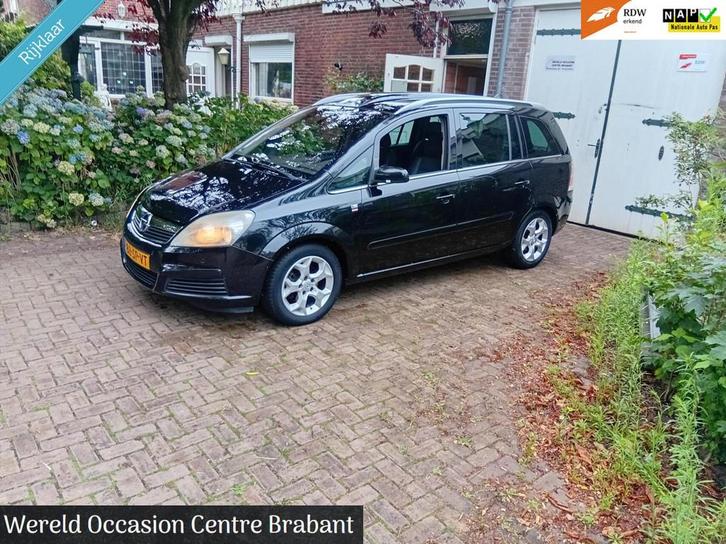 Opel Zafira 1.8 Executive 7 persoons Automaat, Auto's, Opel, Bedrijf, Te koop, Zafira, ABS, Airbags, Airconditioning, Alarm, Bluetooth