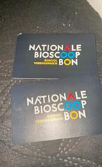 2 bioscoop bon, Tickets en Kaartjes, Eén persoon, Cadeaubon