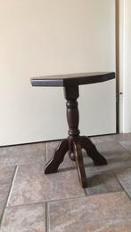 Eiken bijzettafel, plantentafel, Huis en Inrichting, Ophalen, Minder dan 55 cm, Gebruikt, Overige vormen