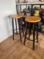 Barkrukken, Ophalen, Gebruikt, 60 tot 90 cm, Metaal