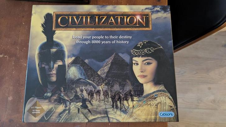 Civilization Bordspel - Engelstalig, Nieuw!, Hobby en Vrije tijd, Gezelschapsspellen | Bordspellen, Nieuw, Een of twee spelers