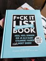 F*ck It List Book voor Papa's, Ophalen of Verzenden, Nieuw, Jacob & Haver, Anekdotes en Observaties