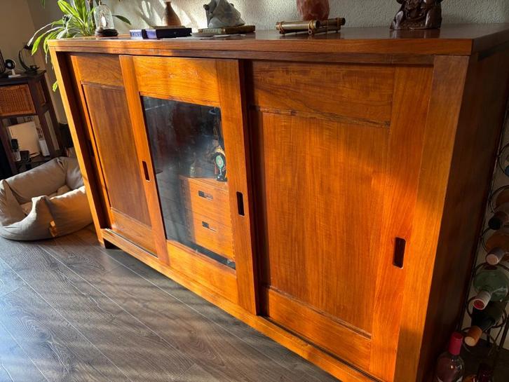 Dressoir + salontafel + tv meubel +eetkamertafel, Huis en Inrichting, Kasten | Dressoirs, Gebruikt, 150 tot 200 cm, 50 tot 75 cm