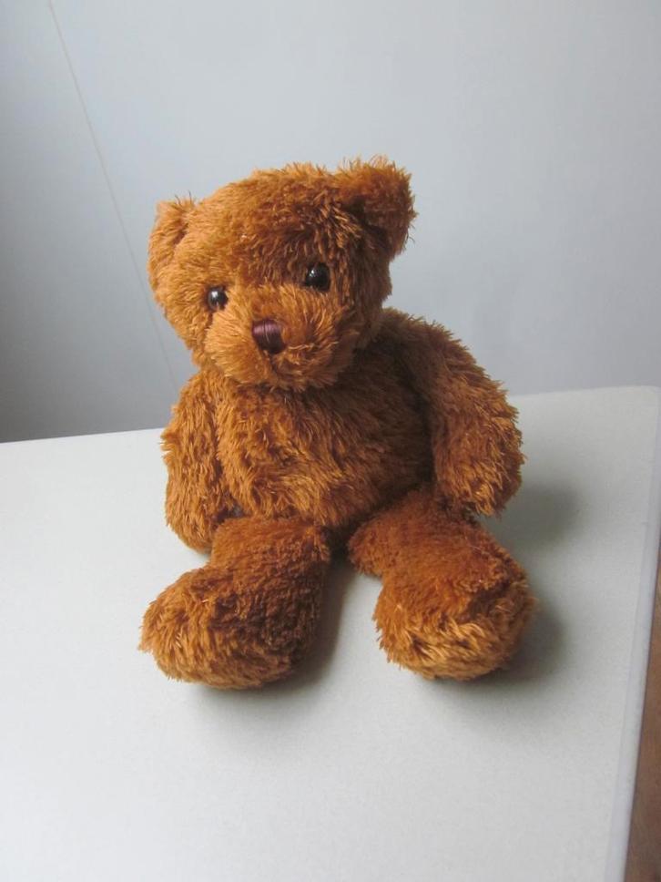 Evora bruin zacht langharig pluche beer knuffel nieuw, Kinderen en Baby's, Speelgoed | Knuffels en Pluche, Nieuw, Beer, Ophalen of Verzenden