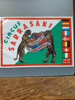 Circus/ pvc vlaggetje Circus Sarrasani., Ophalen of Verzenden, Zo goed als nieuw
