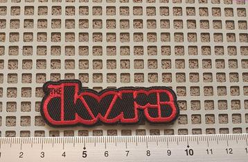The Doors kleine rode patch 2 x 6.5 cm d166 beschikbaar voor biedingen