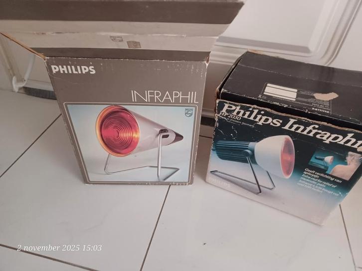 2x Philips infrarood warmte lamp 15€ ps of 2 voor 25 €, Witgoed en Apparatuur, Persoonlijke-verzorgingsapparatuur, Overige typen