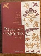 Répertoire des Motifs, Verzenden, Zo goed als nieuw, Handborduren, Patroon