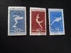 Roemenië Olympische spelen 1960 gestempeld, Ophalen of Verzenden, Overige landen, Gestempeld