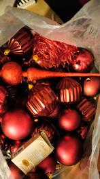 Kerstballen en piek, Diversen, Kerst, Ophalen of Verzenden