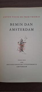 Bemin dan Amsterdam - Anton Pieck en Fred Thomas (1949), Boeken, Ophalen of Verzenden, Anton Pieck, 20e eeuw of later, Gelezen