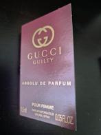 GUCCI GUILTY absolu de parfum sample proefje NIEUW dames, Ophalen of Verzenden, Nieuw