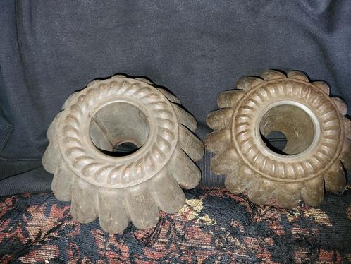 Oude Tulbandvormen - Set van 2, Antiek en Kunst, Antiek | Keukenbenodigdheden, Ophalen of Verzenden
