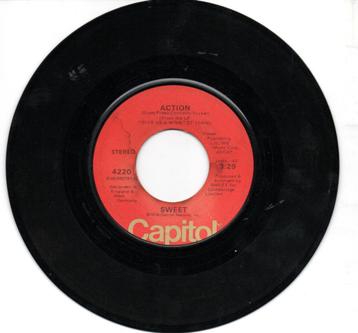 The Sweet - ACTION - singel - U.S.A. persing 1976 beschikbaar voor biedingen