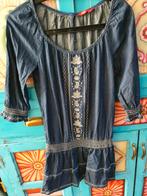 EDC geborduurd tuniek maat 32, Blauw, Ophalen of Verzenden, Maat 34 (XS) of kleiner, Gedragen