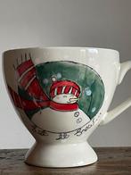 4 Solids kerst mokken, Huis en Inrichting, Keuken | Servies, Ophalen of Verzenden, Zo goed als nieuw, Overige stijlen, Kop(pen) en/of Schotel(s)