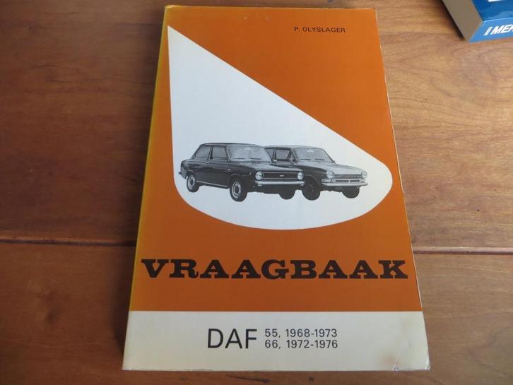 Vraagbaak DAF 55 1968 - 1973, DAF 66 1972 - 1974, Auto diversen, Handleidingen en Instructieboekjes, Ophalen of Verzenden