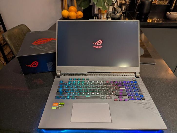 ASUS ROG Strix G17 - RTX4070 - Ryzen 9, Computers en Software, Windows Laptops, Zo goed als nieuw, 17 inch of meer, SSD, 4 Ghz of meer