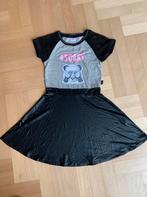 Jurk met reversible pandaprint van Emoiji maat 146/152, Gebruikt, Meisje, Ophalen of Verzenden, Emoji