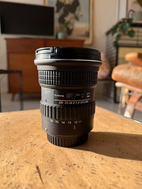 Tokina AT-X Pro SD 11-16mm f/2.8 (IF) DX groothoeklens, Audio, Tv en Foto, Fotografie | Lenzen en Objectieven, Zo goed als nieuw