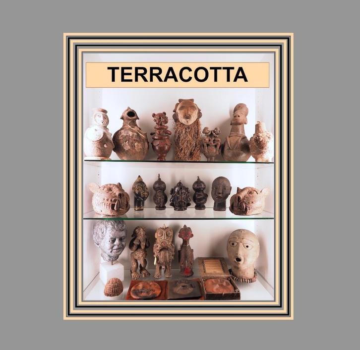 TERRACOTTA OPRUIMING - eigen verzameling - zie advertenties, Antiek en Kunst, Antiek | Keramiek en Aardewerk, Ophalen of Verzenden