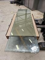 Gehard glas panelen (6x), Doe-het-zelf en Verbouw, Glas en Ramen, Ophalen, Minder dan 80 cm, 160 cm of meer, Zo goed als nieuw