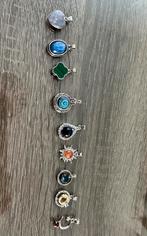 Edelstenen hangers verzilverd, Sieraden, Tassen en Uiterlijk, Edelstenen, Ophalen of Verzenden, Nieuw