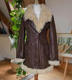 Vintage lammy Afghaanse shearling winter jas 70s romy Boomsm, Kleding | Dames, Jassen | Winter, Bruin, Niet ingevuld, Ophalen of Verzenden