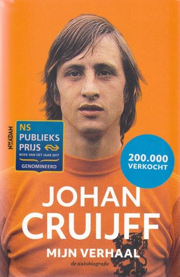 Johan Cruijff Mijn verhaal, opgetekend door Jaap de Hoop beschikbaar voor biedingen