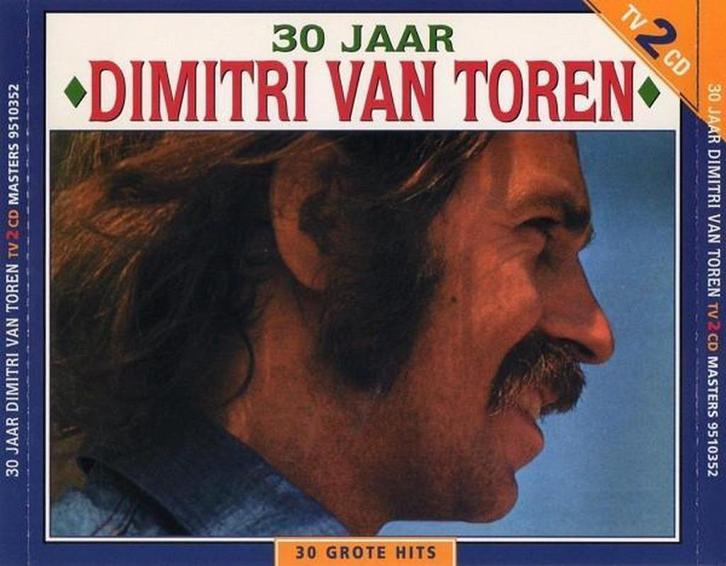 Dimitri van Toren - 30 jaar - 2 cd's, Cd's en Dvd's, Cd's | Nederlandstalig, Zo goed als nieuw, Levenslied of Smartlap, Boxset