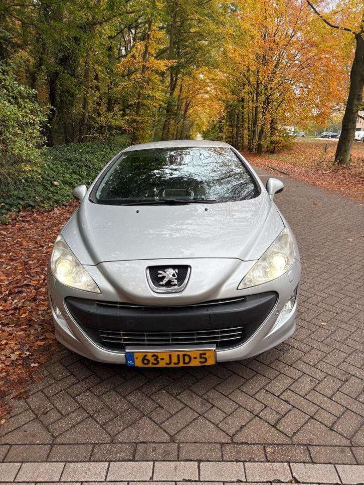 Peugeot 308 1.6 THP CC 2009 Grijs cabrio, Auto's, Peugeot, Bedrijf, 360° camera, ABS, Achteruitrijcamera, Adaptieve lichten, Adaptive Cruise Control