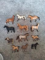 12 schleich paarden, Verzamelen, Dierenverzamelingen, Ophalen of Verzenden, Gebruikt, Paard, Beeldje of Figuurtje