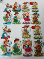 Poesieplaatjes vintage kinderen glitters, Verzamelen, Poesieplaatjes, Ophalen of Verzenden