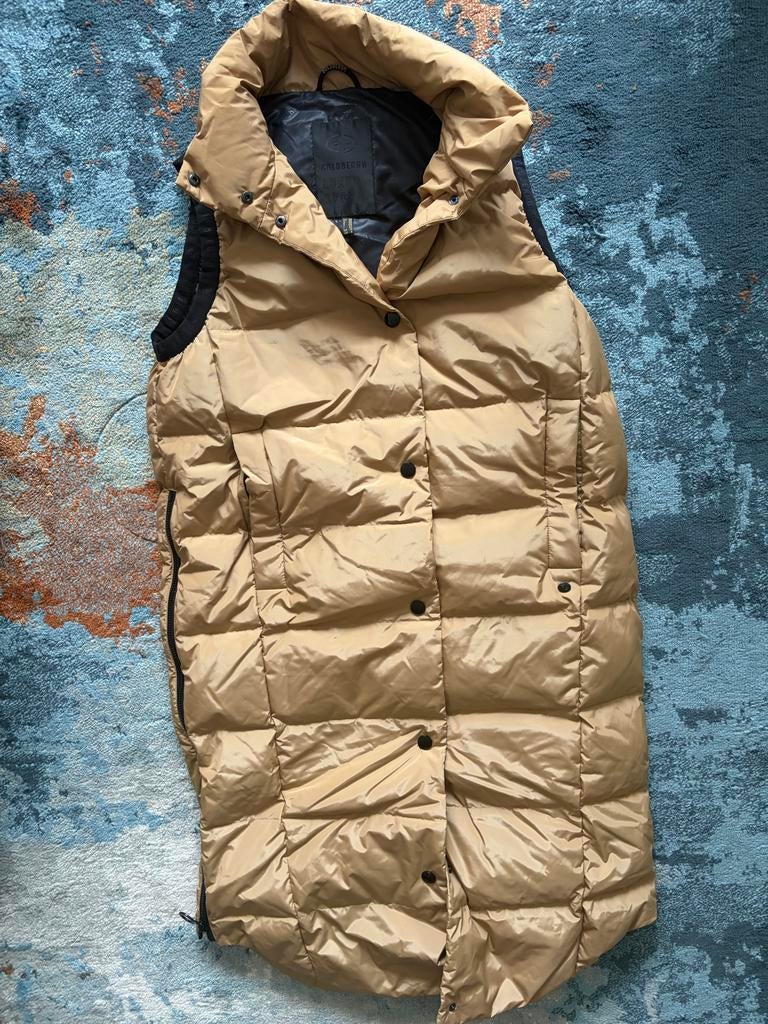 Goldbergh Bodywarmer - camel 38, Kleding | Dames, Ophalen of Verzenden, Zo goed als nieuw, Maat 38/40 (M), Beige