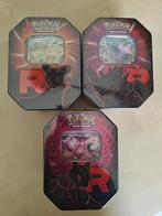 Pokémon Team Rocket Tins - Set van 3!, Ophalen of Verzenden, Nieuw, Overige typen