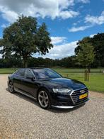 Audi A8 2021 Blauw 3x S-line, 221 €/maand, USB, Blauw, Diesel