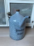 Mooie grijsgewolkte 5 liter emaille petroleumkan, Antiek en Kunst, Antiek | Emaille, Ophalen of Verzenden