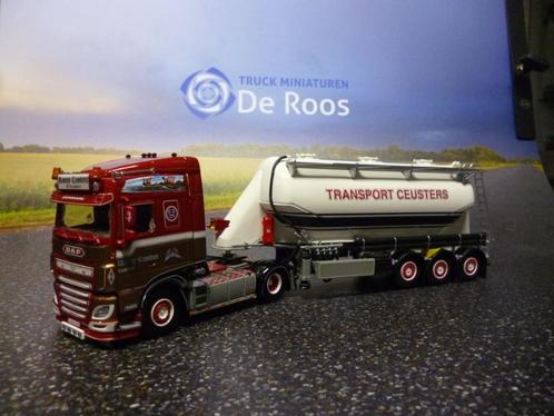 Tekno DAF XF Ceusters met certificaat, Hobby en Vrije tijd, Modelauto's | 1:50, Nieuw, Bus of Vrachtwagen, Tekno, Verzenden
