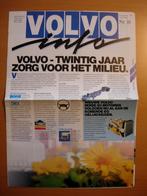 Volvo Info Krant 1990 nr. 10 F16 F12 F10 FL6 FL7 FL10, Volvo, Zo goed als nieuw, Volvo, Ophalen