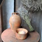 Brocante oud Frans eiermandje aardewerk kruik kaasmal Etage3, Gebruikt, ., Ophalen of Verzenden, .