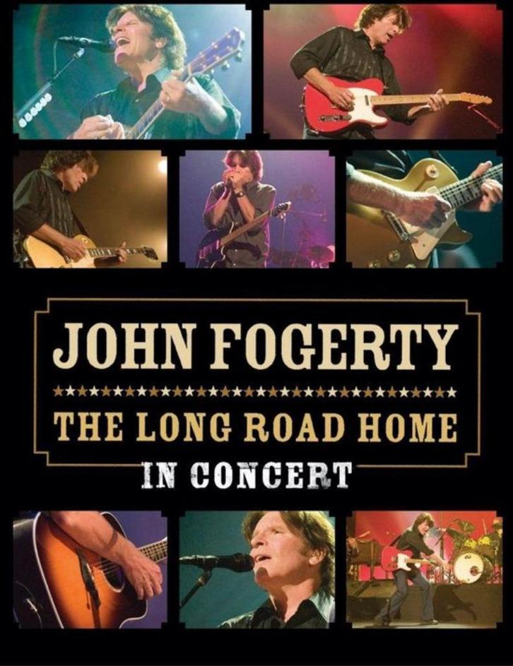 DVD JOHN FOGERTY THE LONG ROAD HOME CCR CREEDENCE CLEARWATER, Cd's en Dvd's, Dvd's | Muziek en Concerten, Zo goed als nieuw, Muziek en Concerten