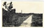 Ameland Hollum - Vuurtoren - mindere kwaliteit, Verzenden, 1940 tot 1960, Gelopen, Waddeneilanden