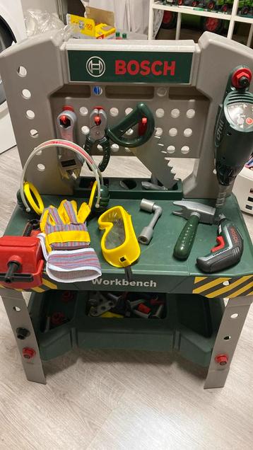 Bosch kinderwerkbank compleet! beschikbaar voor biedingen