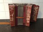 Oude accordeon Hess Klingenthal., Muziek en Instrumenten, Accordeons, Ophalen of Verzenden, Zo goed als nieuw, Overige formaten