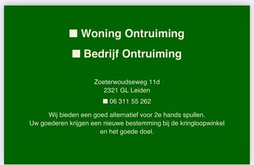 Spoed Ontruiming woning & bedrijf, Huis en Inrichting, Complete inboedels, Ophalen of Verzenden