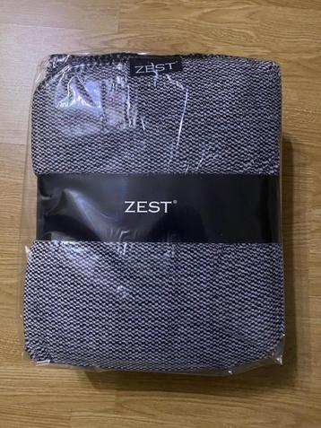 Kleed, spikkel zwart/grijs, 125x150cm beschikbaar voor biedingen