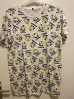 T-shirt wit geel Zeeman fanshirt maat S nieuw, Kleding | Heren, T-shirts, Verzenden, Wit, Nieuw, Maat 46 (S) of kleiner