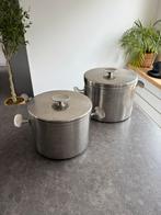 2x pan Gero Zilmeta, Ophalen of Verzenden, Zo goed als nieuw, Rvs