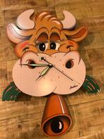 Prachtige handgemaakte klok    Bartolucci Koe ( defect), Ophalen of Verzenden, Zo goed als nieuw, Wandklok